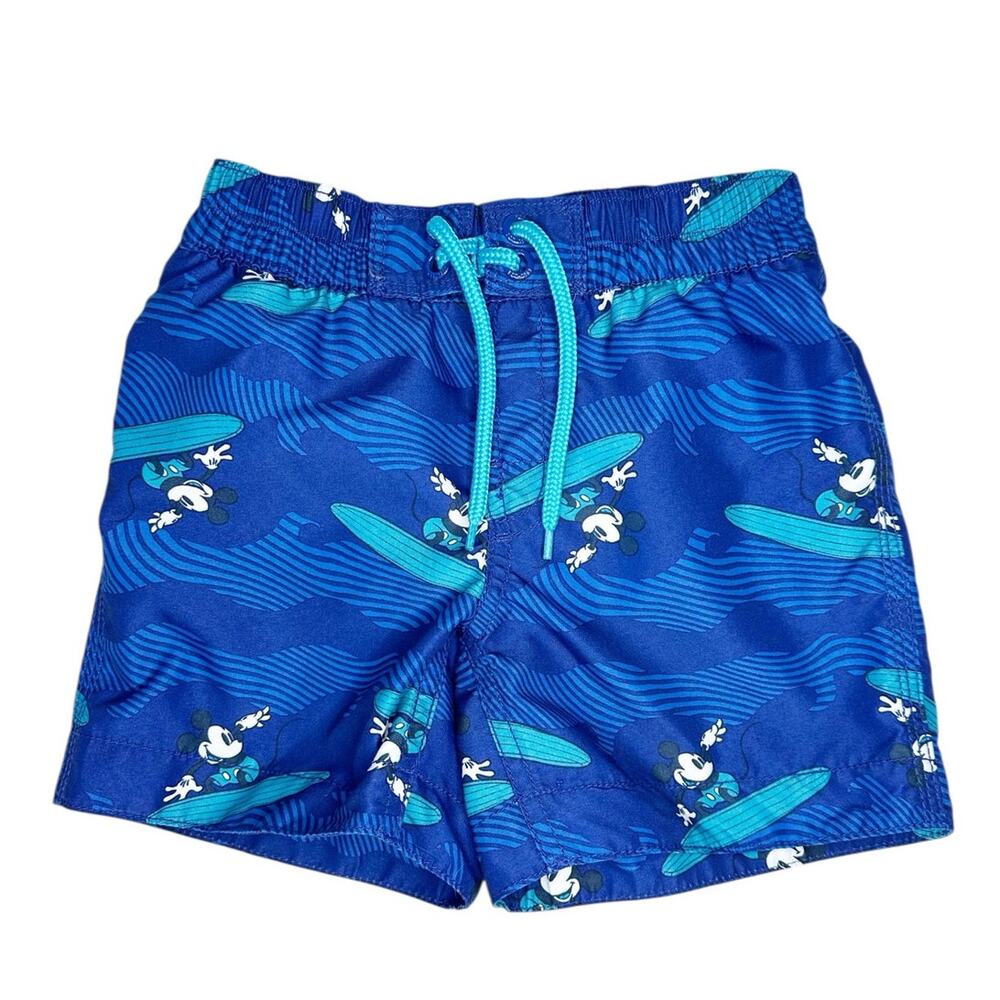 Gap x Disney Mickey Mouse Swim Trunks Size 2T